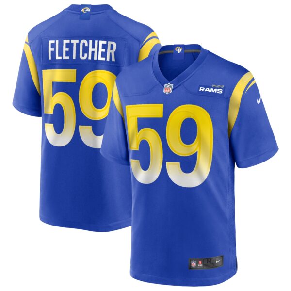 London Fletcher Los Angeles Rams Nike Game Retired Player Jersey Royal