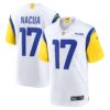 Puka Nacua Los Angeles Rams Nike Game Jersey White