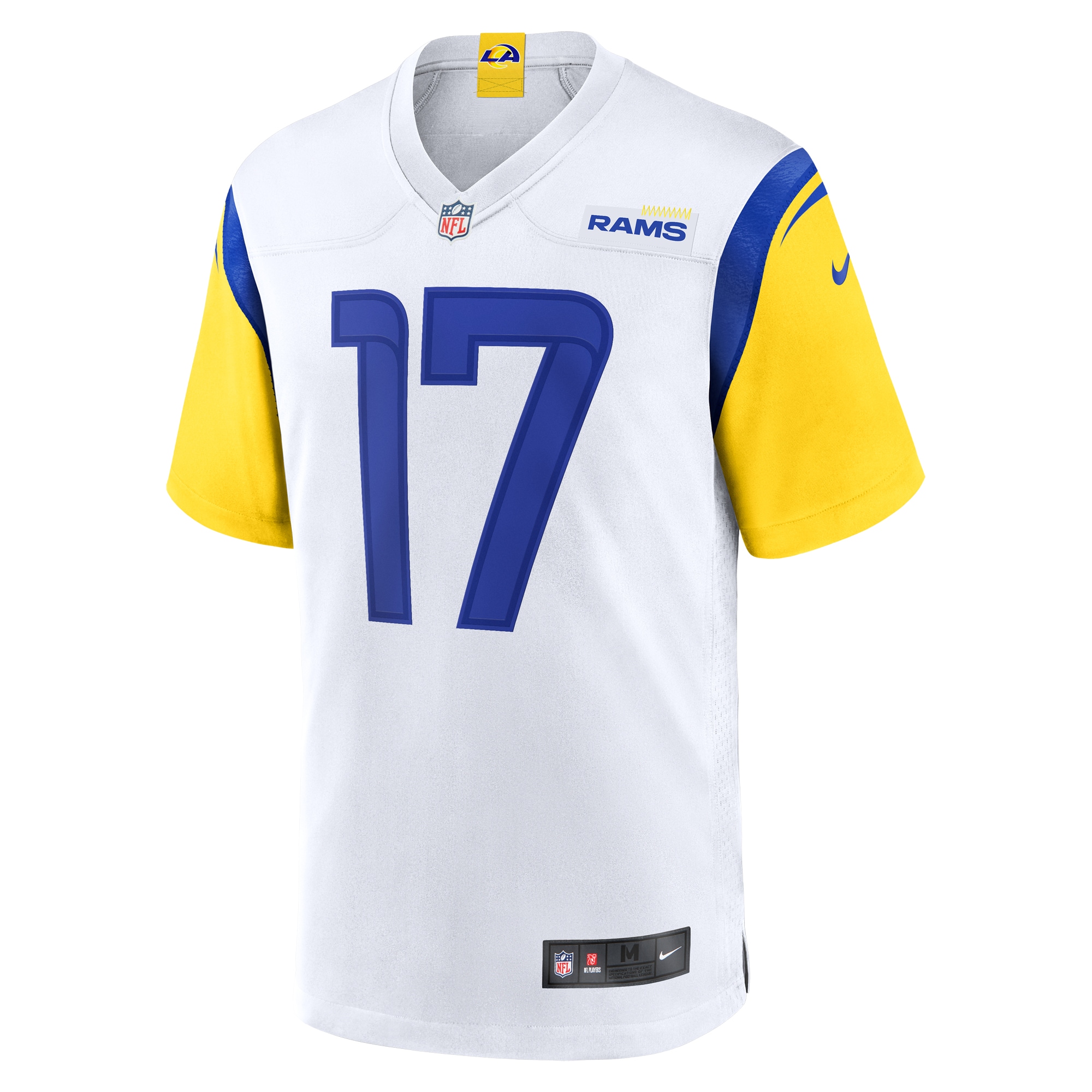 Puka Nacua Los Angeles Rams Nike Game Jersey White - Image 2