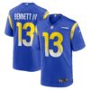 Stetson Bennett Los Angeles Rams Nike Team Game Jersey Royal
