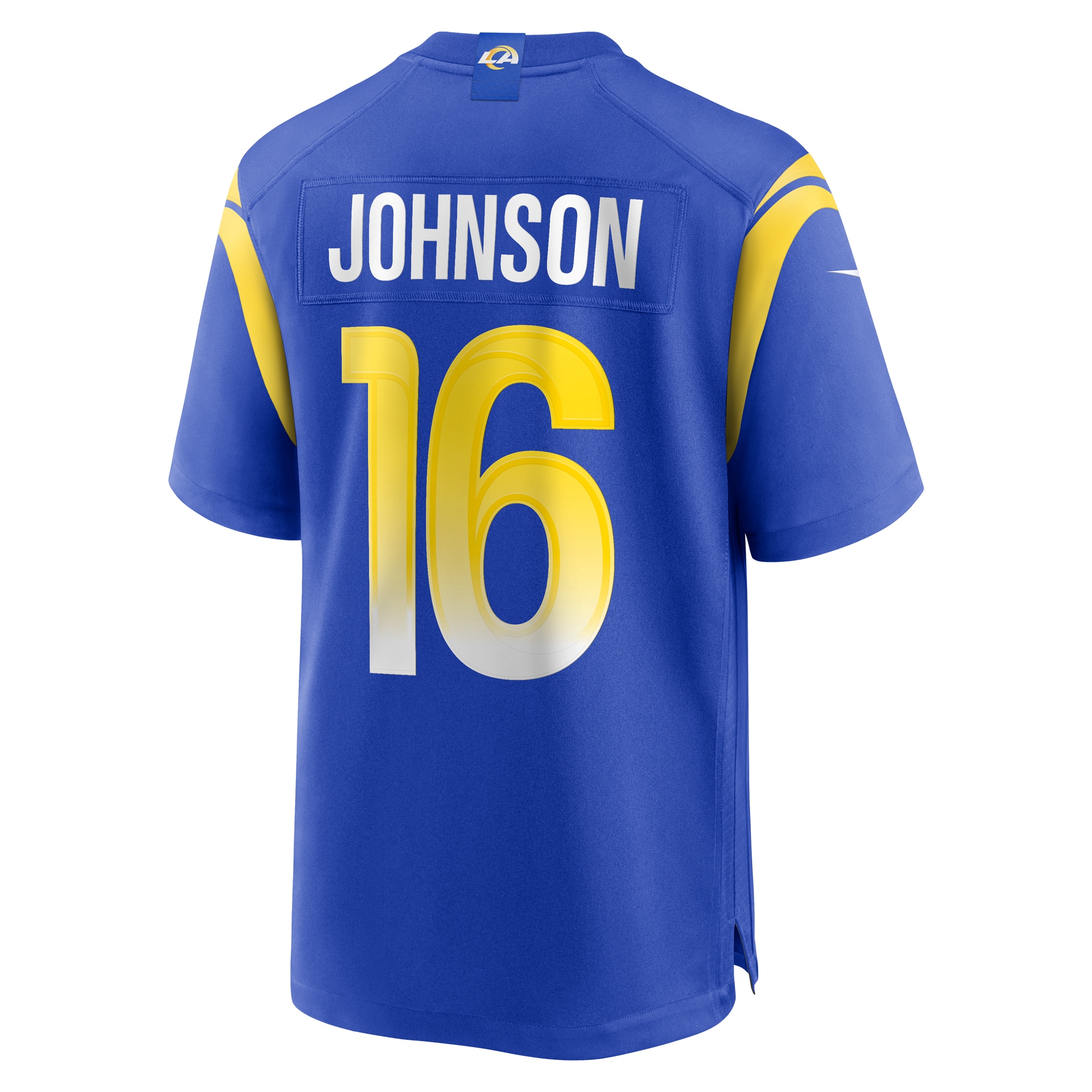 Tyler Johnson Los Angeles Rams Nike Team Game Jersey Royal - Image 3