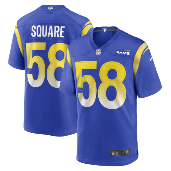 Deandre Square Los Angeles Rams Nike Game Jersey Royal
