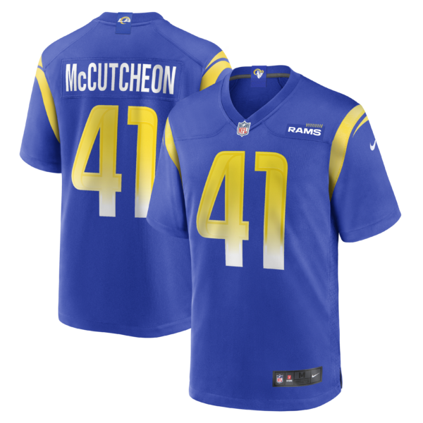 Cameron Mccutcheon Los Angeles Rams Nike Game Jersey Royal