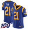 Nike Rams #21 Aqib Talib Royal Blue Alternate Men’s Stitched NFL 100th Season Vapor Limited Jersey