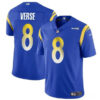 Men’s Los Angeles Rams #8 Jared Verse Blue 2024 Draft Vapor Untouchable Football Stitched Jersey