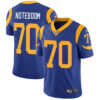 Nike Los Angeles Rams #70 Joseph Noteboom Royal Blue Alternate Men’s Stitched NFL Vapor Untouchable Limited Jersey