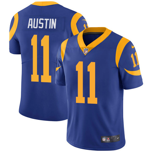 Nike Los Angeles Rams #11 Tavon Austin Royal Blue Alternate Men’s Stitched NFL Vapor Untouchable Limited Jersey