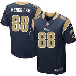 Men’s St. Louis Rams #88 Lance Kendricks Navy Blue Team Color NFL Nike Elite Jersey