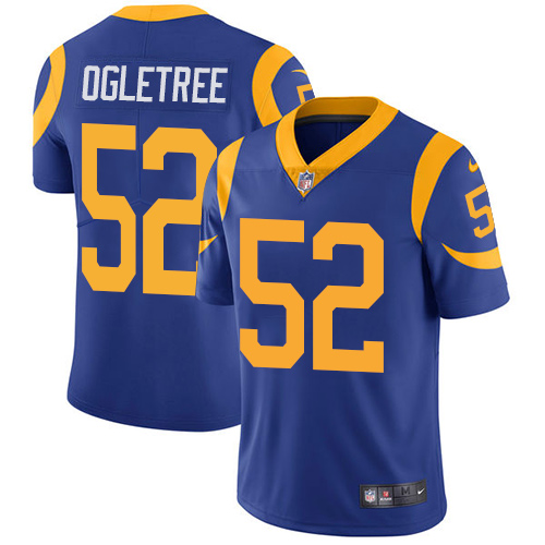 Nike Los Angeles Rams #52 Alec Ogletree Royal Blue Alternate Men’s Stitched NFL Vapor Untouchable Limited Jersey
