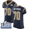 #70 Elite Joseph Noteboom Navy Blue Nike NFL Home Men’s Jersey Los Angeles Rams Vapor Untouchable Super Bowl LIII Bound