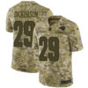 Nike Rams #29 Eric Dickerson Camo Men’s Stitched NFL Limited 2018 Salute To Service Jersey