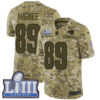#89 Limited Tyler Higbee Camo Nike NFL Men’s Jersey Los Angeles Rams 2018 Salute to Service Super Bowl LIII Bound