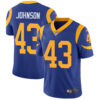 Nike Rams #43 John Johnson Royal Blue Alternate Men’s Stitched NFL Vapor Untouchable Limited Jersey