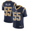Nike Los Angeles Rams #55 Brian Allen Navy Blue Team Color Men’s Stitched NFL Vapor Untouchable Limited Jersey