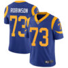 Nike Los Angeles Rams #73 Greg Robinson Royal Blue Alternate Men’s Stitched NFL Vapor Untouchable Limited Jersey