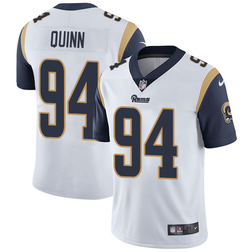 Nike Los Angeles Rams #94 Robert Quinn White Men’s Stitched NFL Vapor Untouchable Limited Jersey