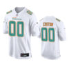 Miami Dolphins Active Player Custom White Fashion Vapor Untouchable Stitched Jersey