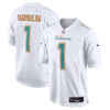 Miami Dolphins #1 Tua Tagovailoa Fashion Game Jersey – White
