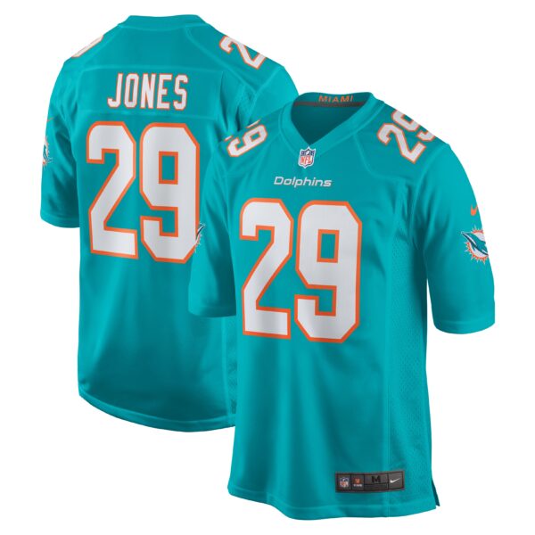 Brandon Jones Miami Dolphins Nike Team Game Jersey Aqua