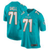 Brandon Shell Miami Dolphins Nike Home Game Player Jersey Aqua