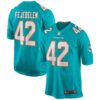Clayton Fejedelem Miami Dolphins Nike Game Jersey Aqua