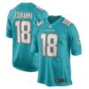 Erik Ezukanma Miami Dolphins Nike Game Player Jersey Aqua