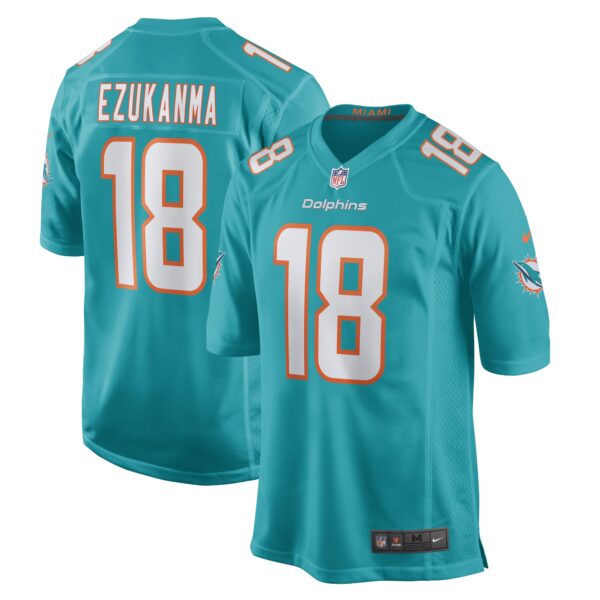 Erik Ezukanma Miami Dolphins Nike Game Player Jersey Aqua