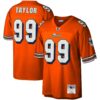 Jason Taylor Miami Dolphins Mitchell Ness Legacy Replica Jersey Orange