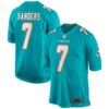 Jason Sanders Miami Dolphins Nike Game Jersey Aqua