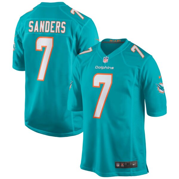 Jason Sanders Miami Dolphins Nike Game Jersey Aqua