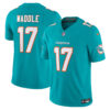 Jaylen Waddle Miami Dolphins Nike Vapor FUSE Limited Jersey Aqua