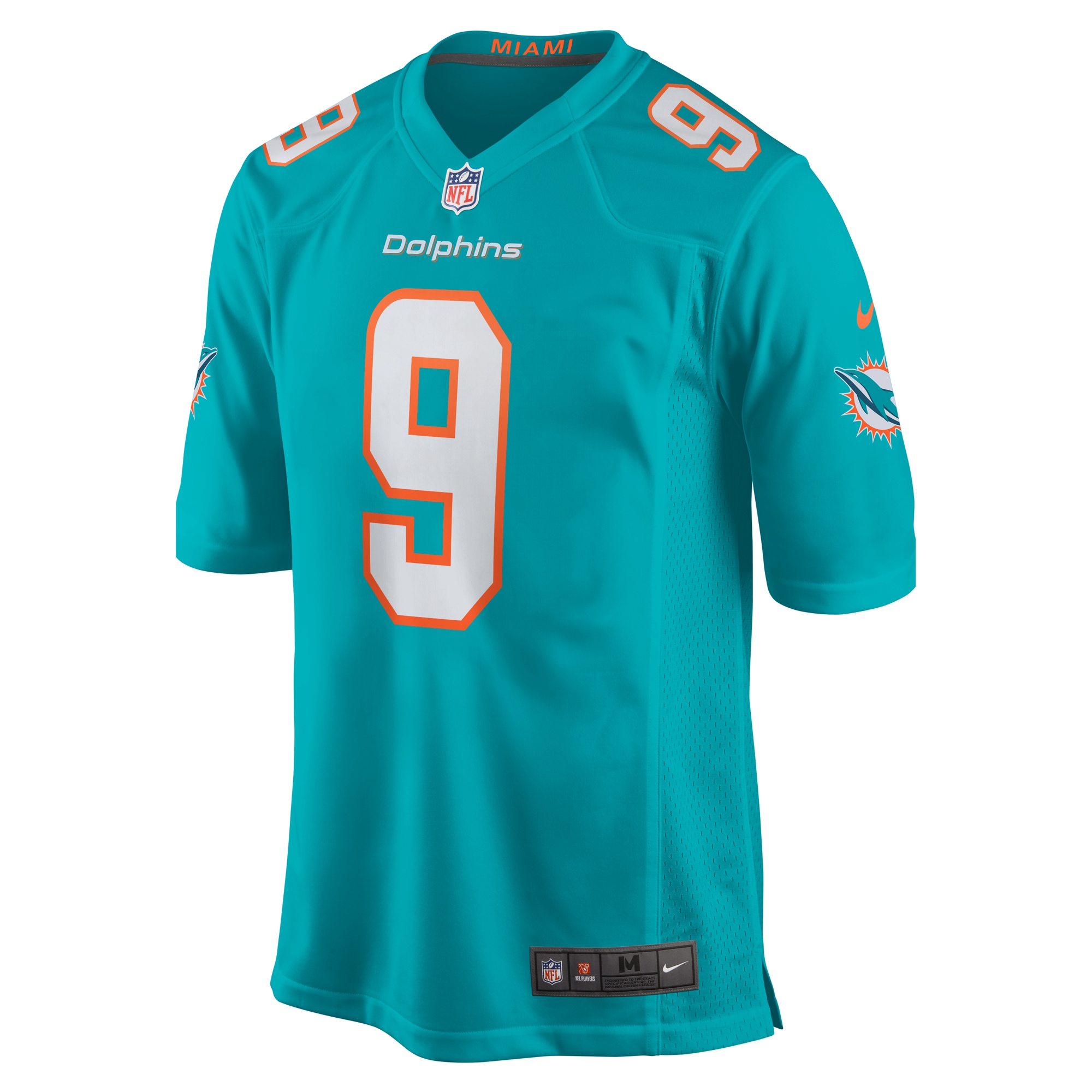 Kelvin Joseph Miami Dolphins Nike Team Game Jersey Aqua - Image 2