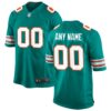 Miami Dolphins Nike Alternate Custom Game Jersey Aqua