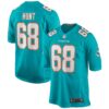 Robert Hunt Miami Dolphins Nike Game Jersey Aqua