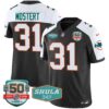 Men’s Dolphins Throwback Shula 347 Patch Vapor Jersey – All Stitched – Black Alternate – Raheem Mostert