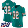 Nike Dolphins #32 Kenyan Drake Aqua Green Alternate Men’s Stitched NFL 100th Season Vapor Limited Jersey
