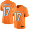 Men’s Miami Dolphins #17 Ryan Tannehill Nike Orange Color Rush Limited Jersey