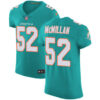 Nike Miami Dolphins #52 Raekwon McMillan Aqua Green Team Color Men’s Stitched NFL Vapor Untouchable Elite Jersey