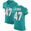 Nike Miami Dolphins #47 Kiko Alonso Aqua Green Team Color Men’s Stitched NFL Vapor Untouchable Elite Jersey