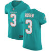 Dolphins #3 Josh Rosen Aqua Green Team Color Men’s Stitched Football Vapor Untouchable Elite Jersey