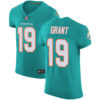 Nike Miami Dolphins #19 Jakeem Grant Aqua Green Team Color Men’s Stitched NFL Vapor Untouchable Elite Jersey