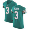 Dolphins #3 Josh Rosen Aqua Green Alternate Men’s Stitched Football Vapor Untouchable Elite Jersey