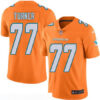 Men’s Miami Dolphins #77 Billy Turner Orange 2016 Color Rush Stitched NFL Nike Limited Jersey