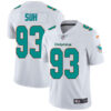 Nike Miami Dolphins #93 Ndamukong Suh White Men’s Stitched NFL Vapor Untouchable Limited Jersey