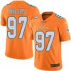 Nike Miami Dolphins #97 Jordan Phillips Orange Men’s Stitched NFL Limited Rush Jersey
