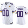 Minnesota Vikings Active Player Custom White 2023 FUSE With John Madden Jersey