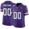 Minnesota Vikings Active Player Custom Purple 2023 FUSE With John Madden 1 Jersey