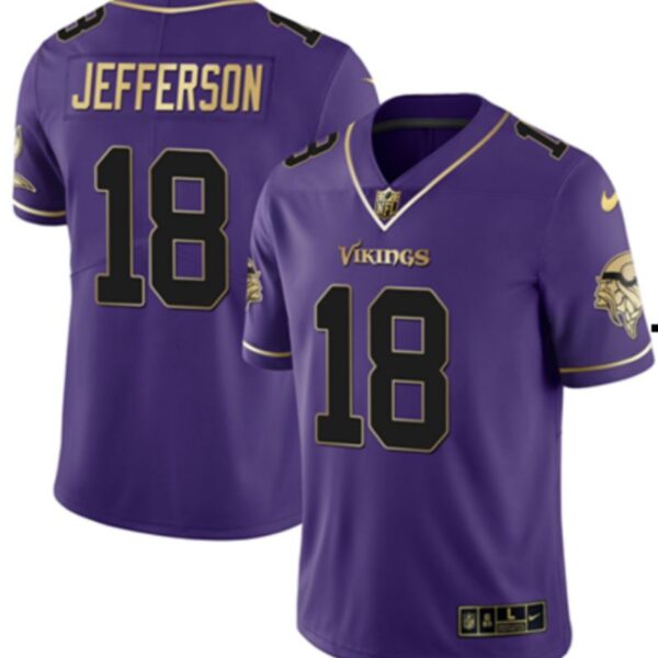 Minnesota Vikings #18 Justin Jefferson Jersey