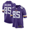 Minnesota Vikings #85 Daylen Baldwin Game Jersey – Purple