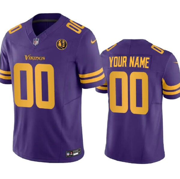 Minnesota Vikings Active Player Custom Purple 2023 FUSE With John Madden Jersey Jersey